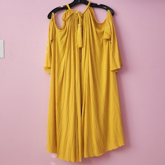 RACHEL ZOE Silk PLEATED DRESS/ S. - Picture 4 of 10